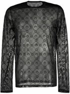 MARINE SERRE - Monogram Long Sleeve T-shirt
