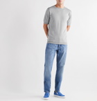 John Smedley - Belden Slim-Fit Merino Wool and Sea Island Cotton-Blend T-Shirt - Gray