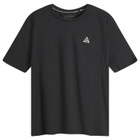 Nike Men's ACG Solar Chase Short Sleeve T-Shirt in Black/Black/Summit White