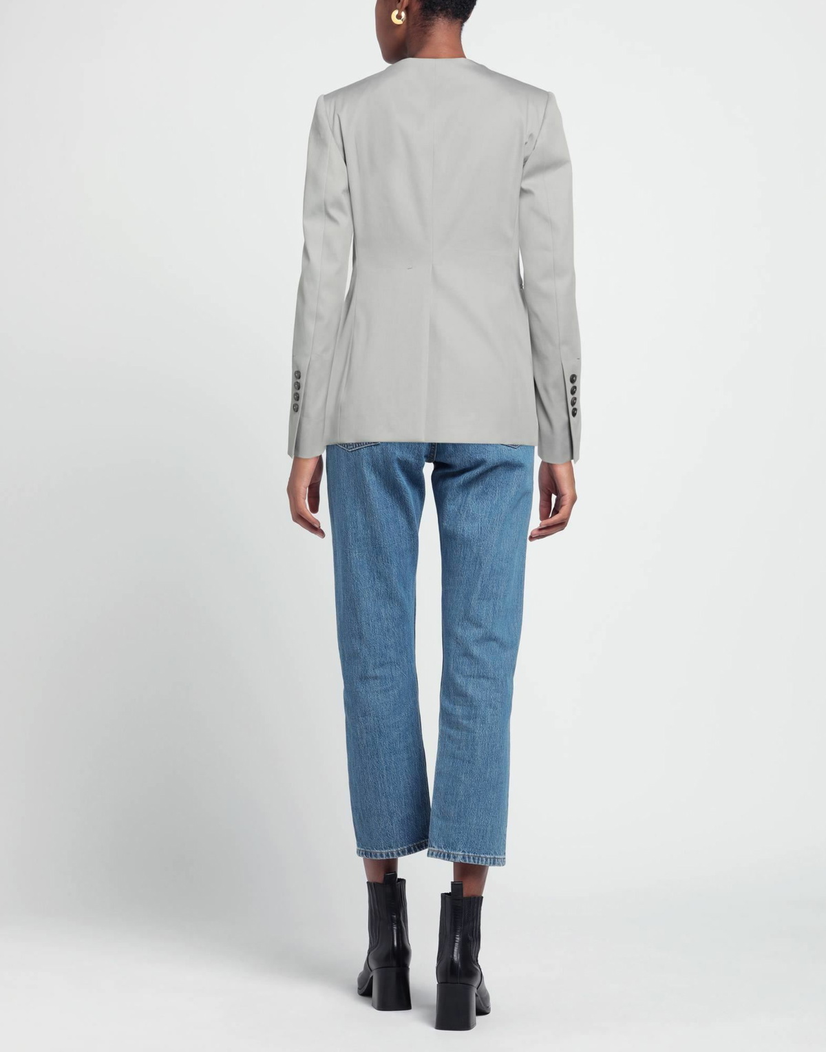 Sapio Womens Blazer in Grey