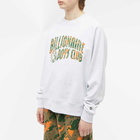 Billionaire Boys Club Men's Camo Arch Logo Crew Sweat in Heather Ash