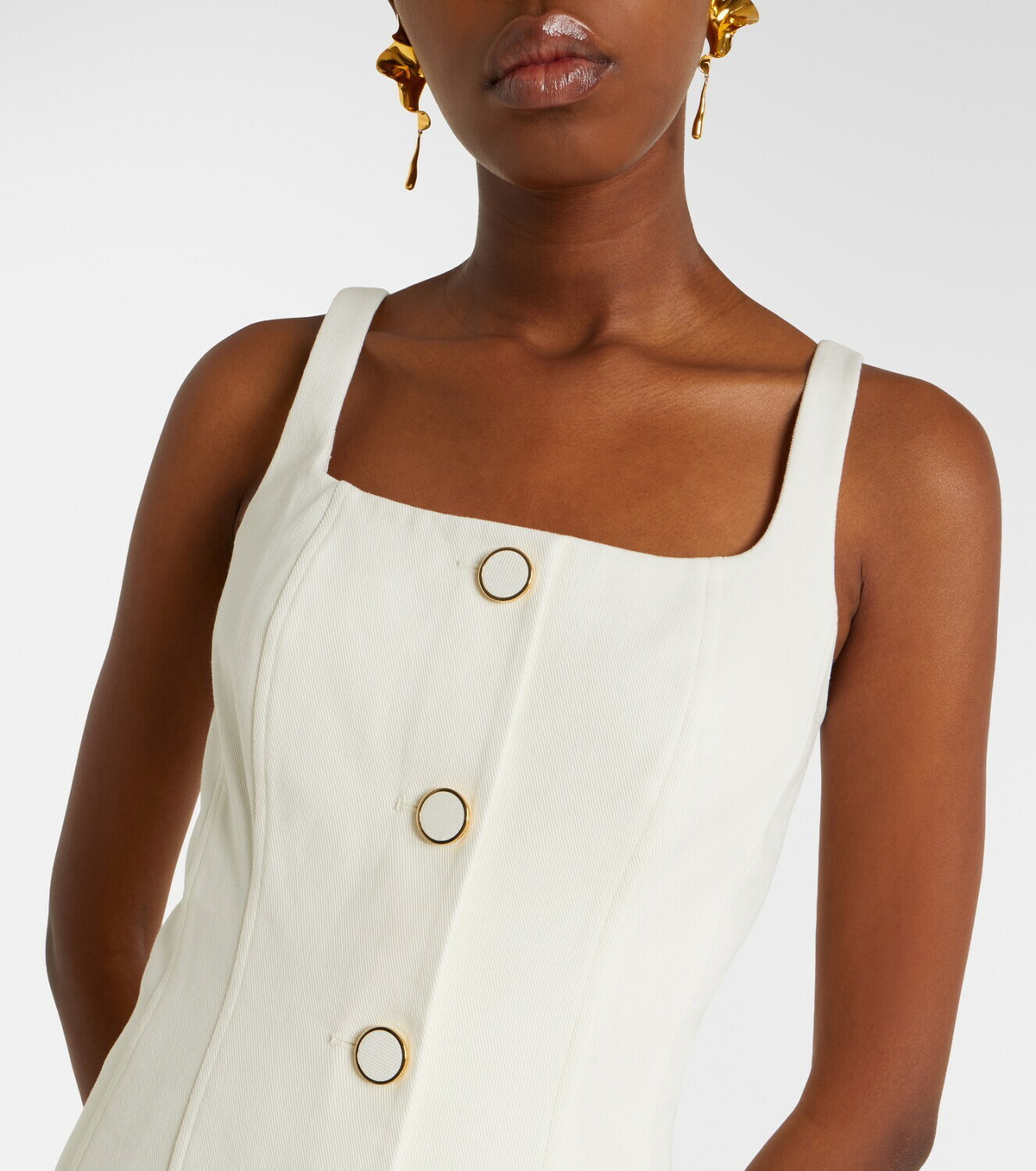 Veronica Beard Liana cotton midi dress