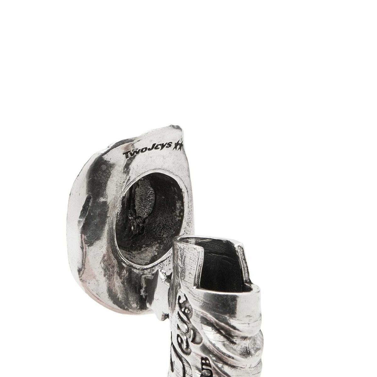 TwoJeys Icon Lighter Holder in Sterling Silver 