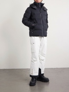 Moncler Grenoble - Wide-Leg Padded 3L GORE-TEX Ski Salopettes - White