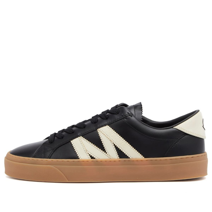 Photo: Moncler Men's Monaco2 Low Top Sneakers in Black