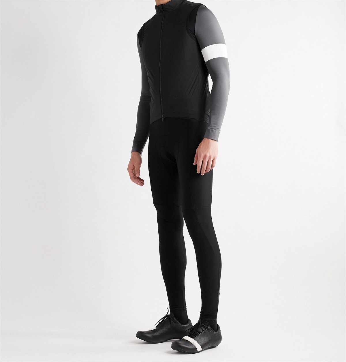 Rapha - Core Winter Fleece-Back Stretch-Jersey Cycling Bib Shorts - Black  Rapha