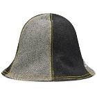 Sunnei Men's Slice Bucket Hat in Black