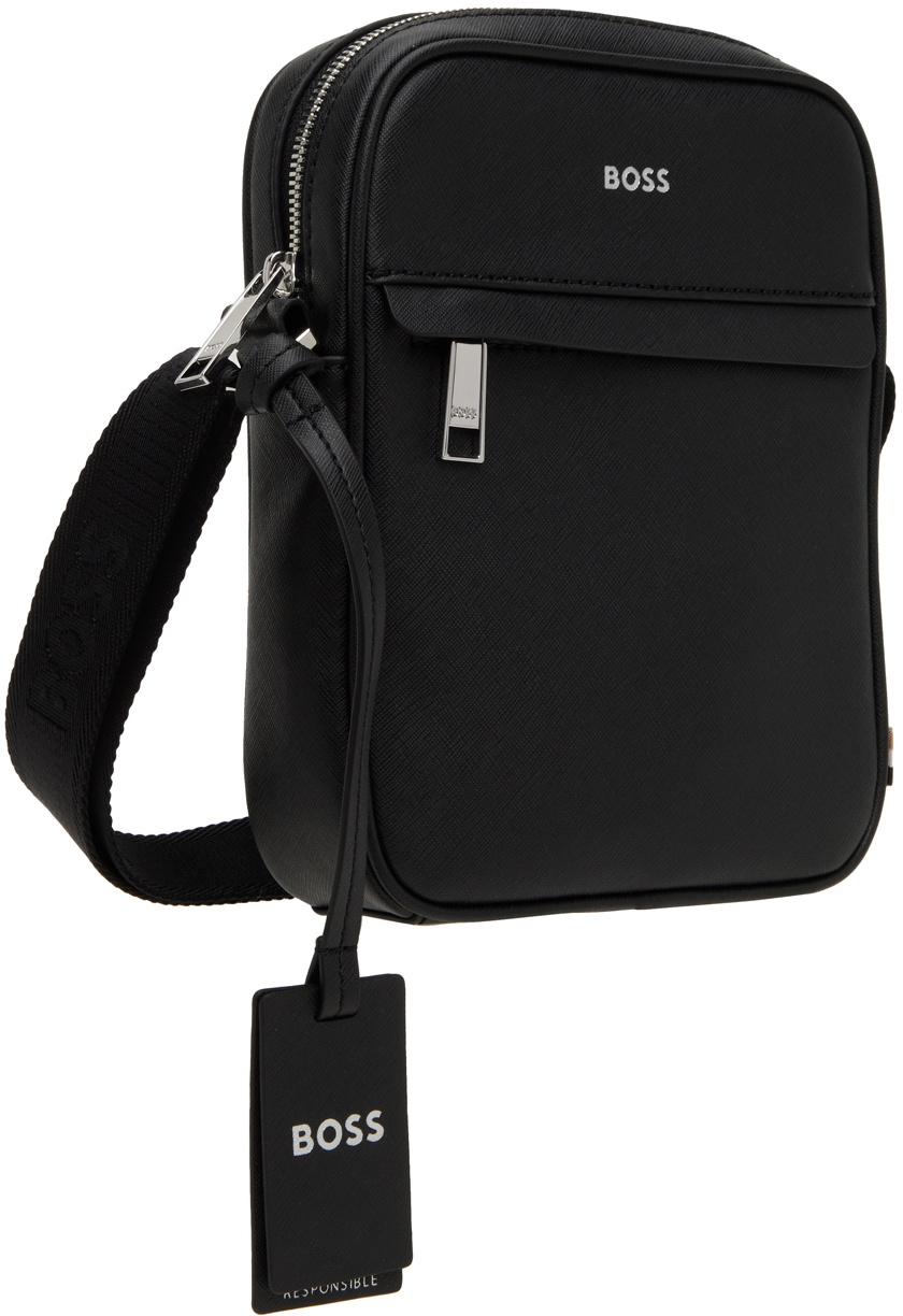 BOSS Black Structured Reporter Bag BOSS