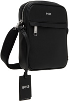 BOSS Black Structured Reporter Bag