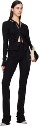 Ottolinger Black Double Closure Cardigan