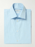 Richard James - Organic Cotton-Poplin Shirt - Blue