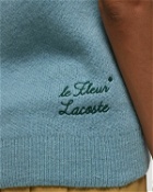 Lacoste X Le Fleur Pullunder Blue - Mens - Tops/Vests