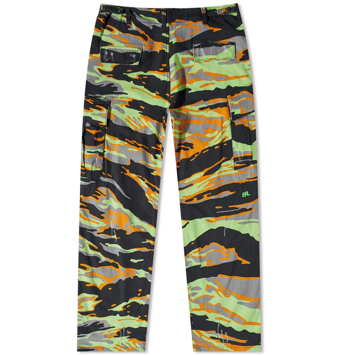 ERL Camo Pant in Green Rave Camo ERL