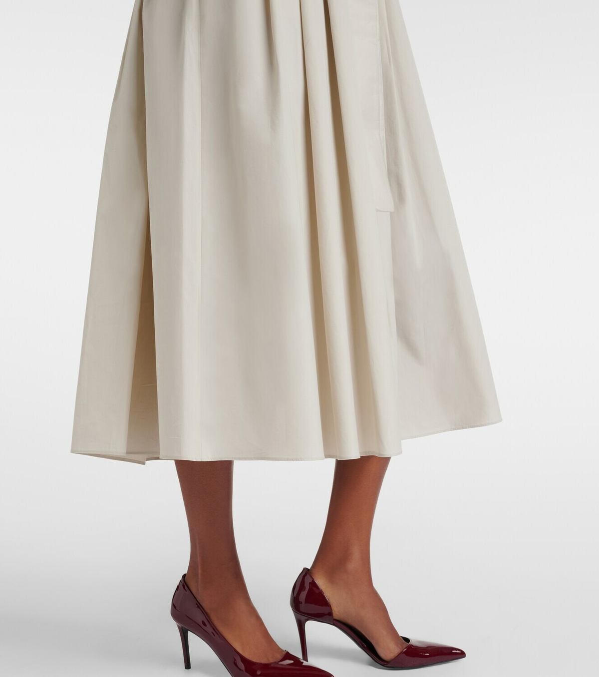 'S Max Mara Giorno belted cotton shirt dress