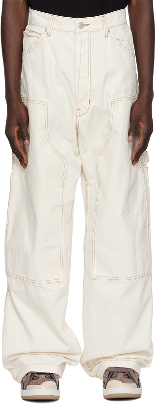Photo: B1ARCHIVE Off-White Paneled Trousers