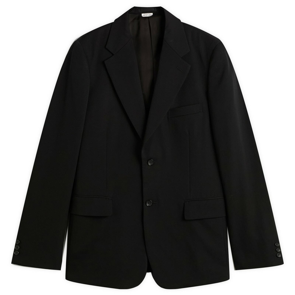 Comme des Garçons Homme Plus Men's Wool Single Breasted Blazer in Black