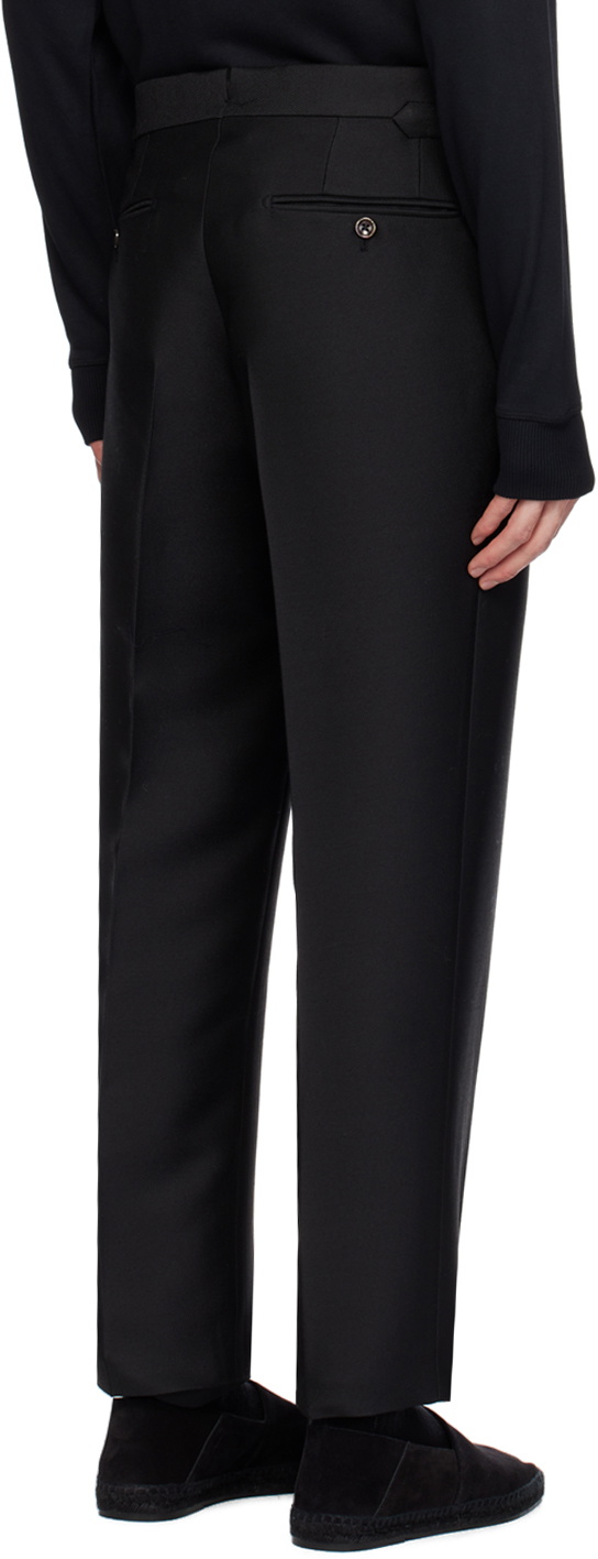 TOM FORD pressed-crease straight-leg Tailored Trousers - Farfetch