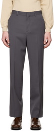 AURALEE Gray Max Trousers