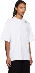 We11done White Printed T-Shirt