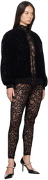 Moschino Black Lace Jumpsuit