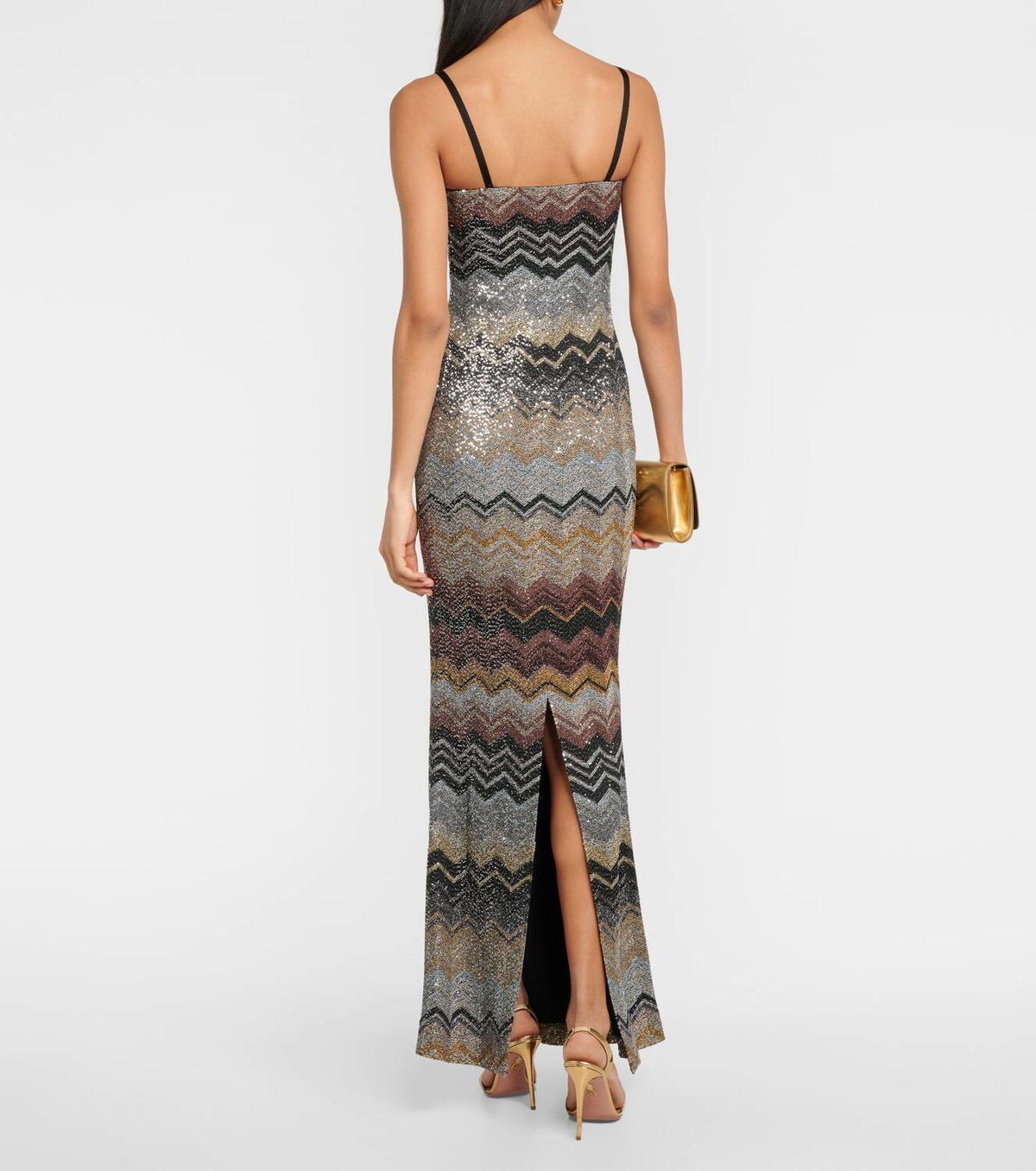 ★お求めやすく価格改定★ Missoni Zig Zag maxi dress Missoni ワンピース