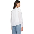 Isabel Marant Etoile White Christa Blouse