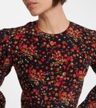 Gucci Floral silk minidress