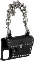 Versace Black Medusa Chain iPhone 13 Pro Case