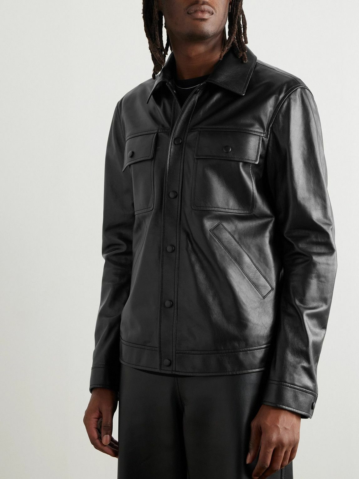 Gabriela Hearst - Levy Leather Jacket - Black