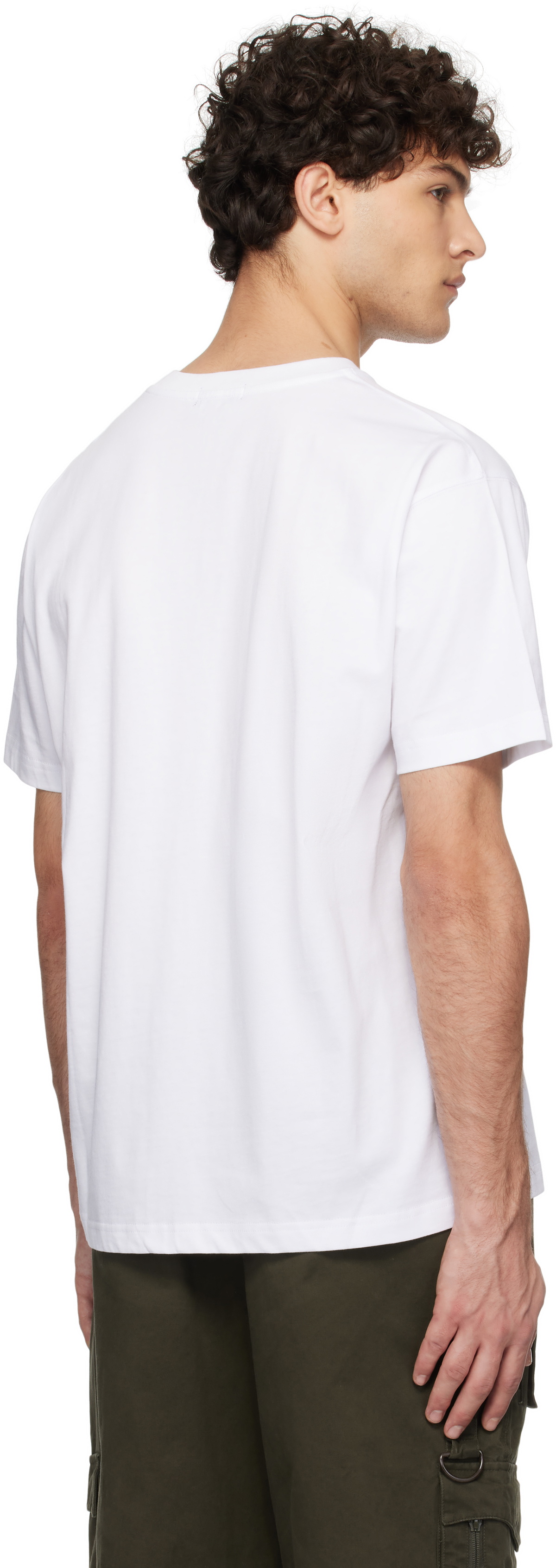 Dime White Classic Stone T-shirt Dime