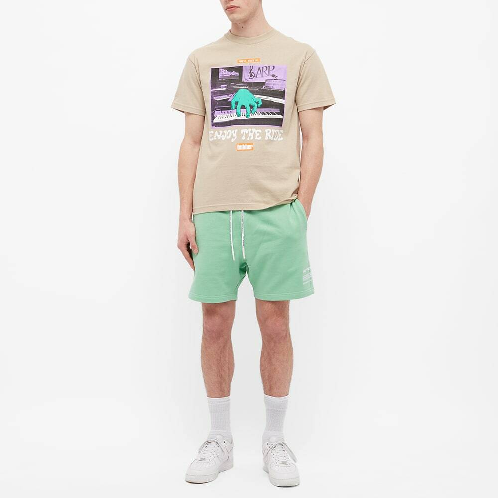 Men's AAPE Sweat Short in Green AAPE by A Bathing Ape