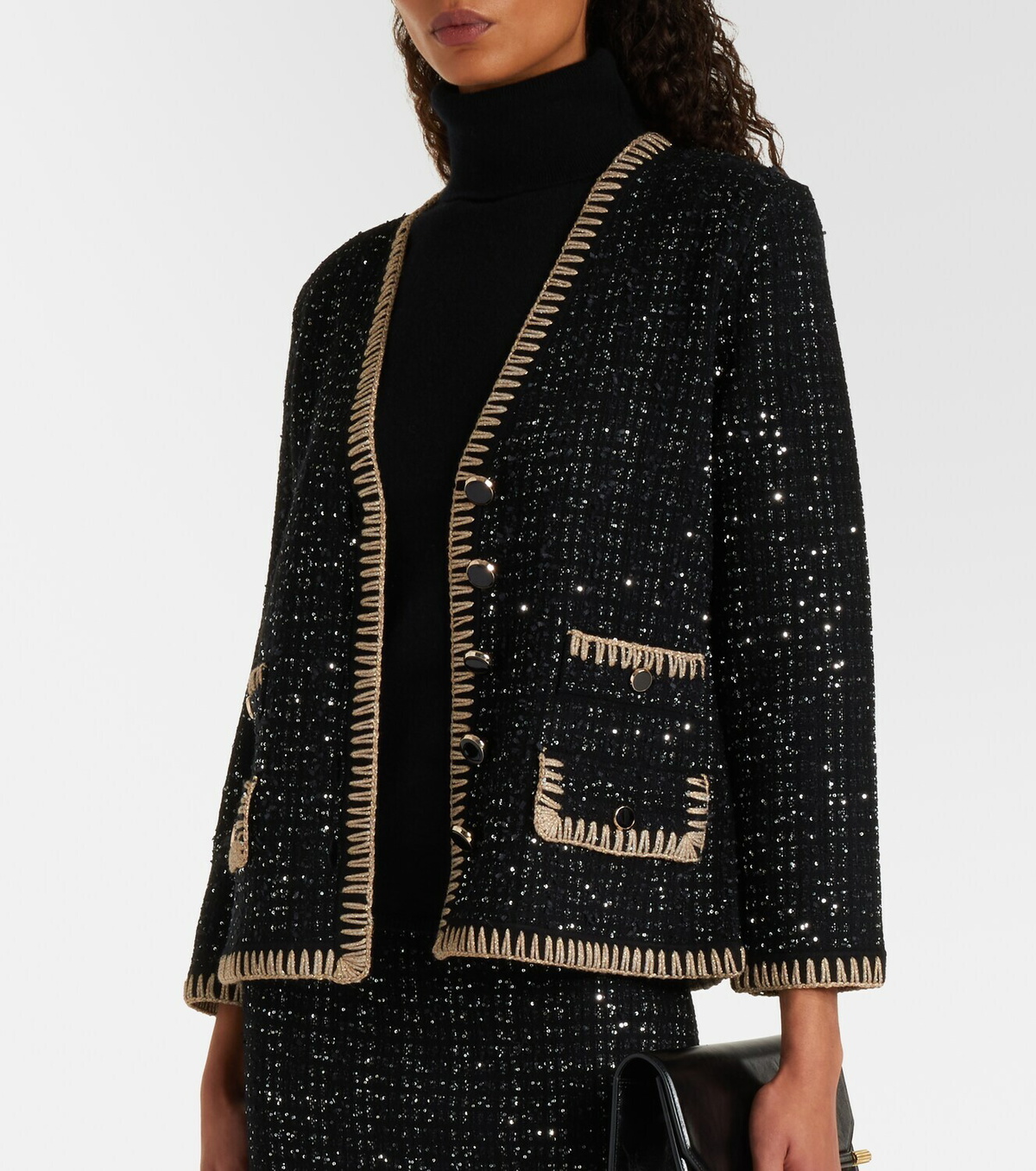 Veronica Beard Ceriani tweed cardigan