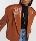 The Mannei Rioni leather blazer
