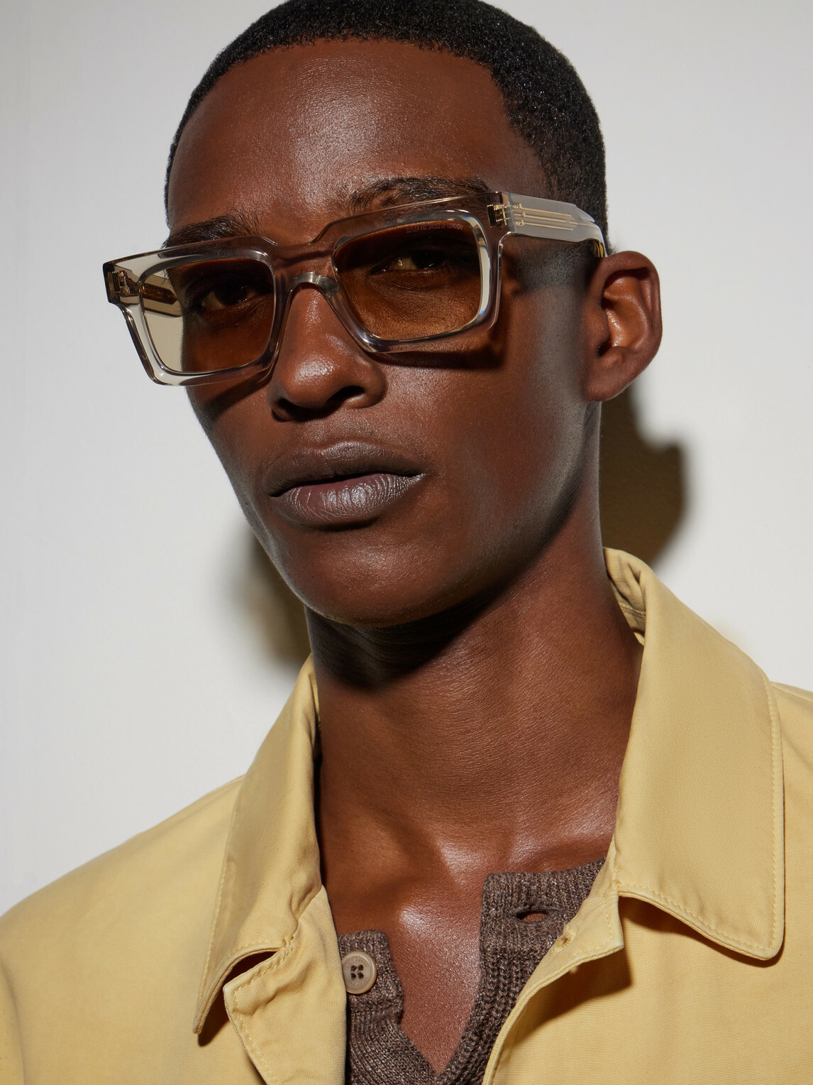 Cutler and Gross - 9386 Square-Frame Acetate Sunglasses