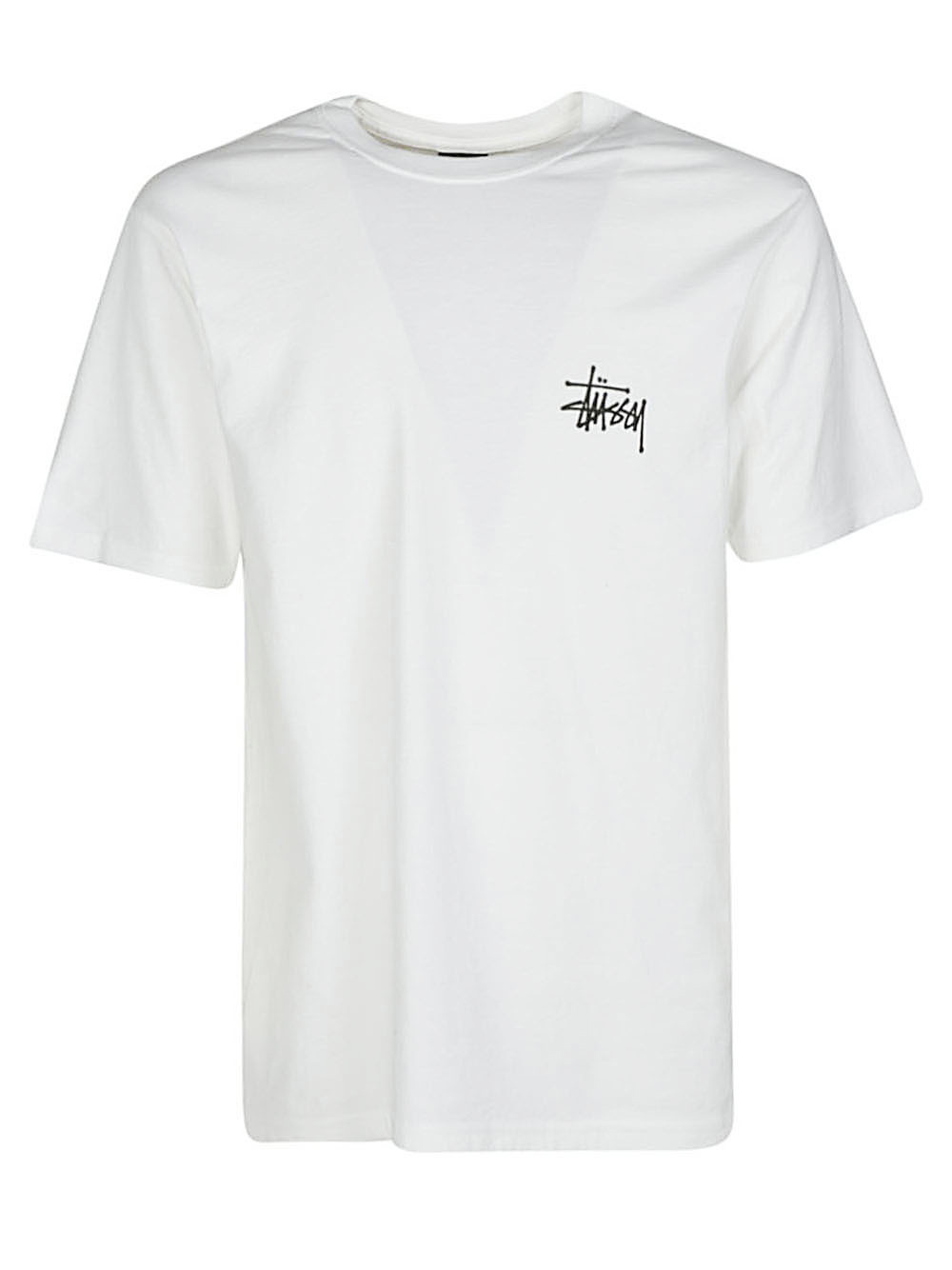 STUSSY - Logo Cotton T-shirt Stussy