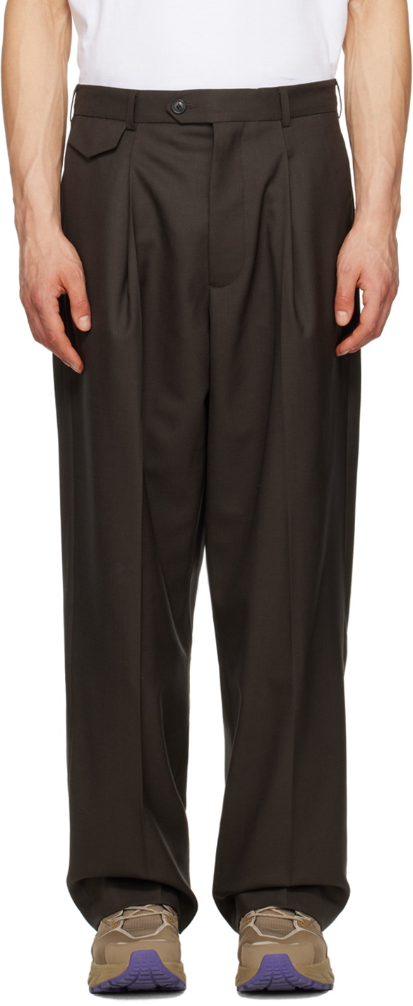 Lownn Brown Long Trousers