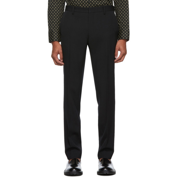 Photo: Dries Van Noten Black Patrini Trousers