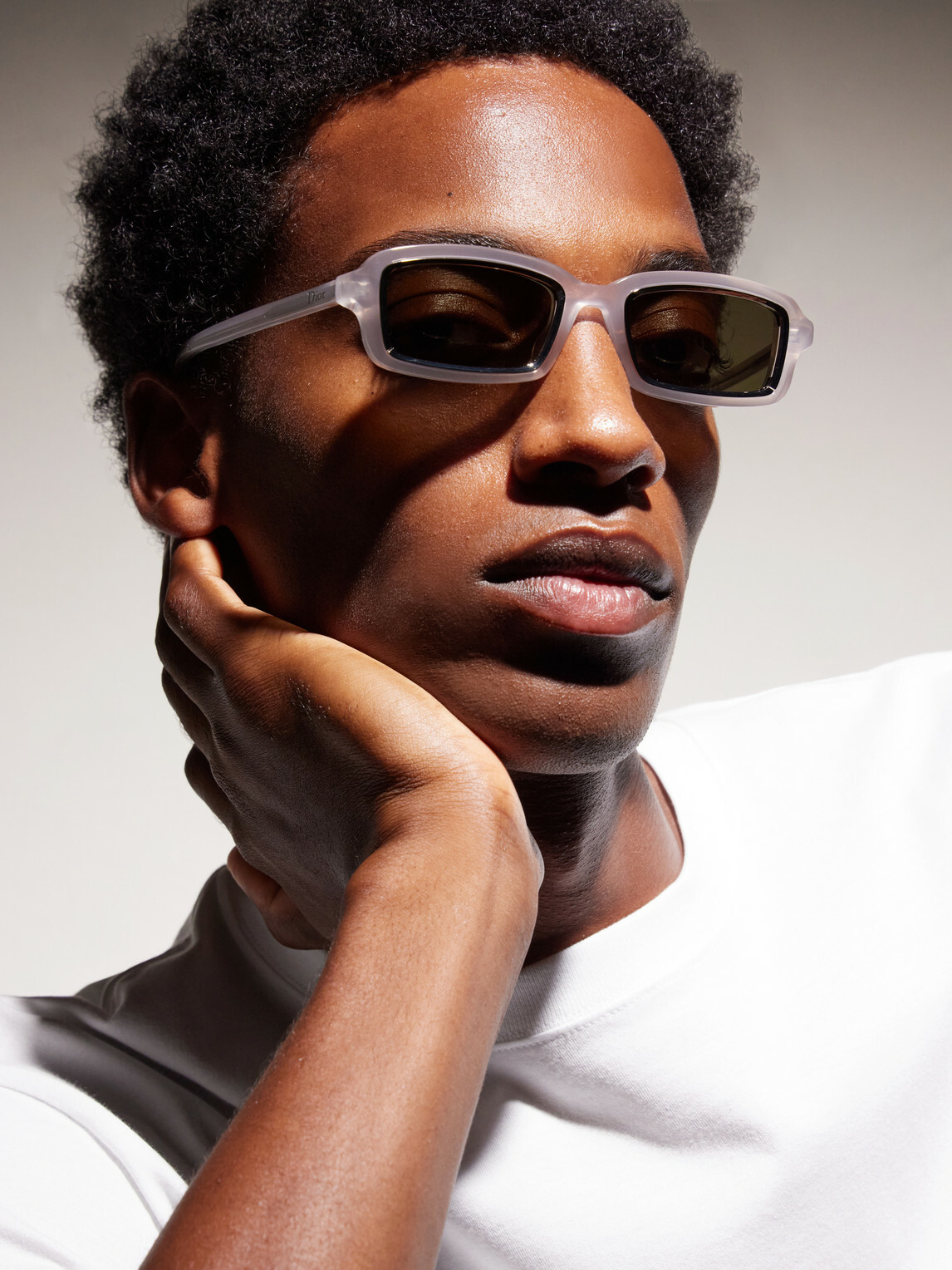 Dior Eyewear - DiorSymbol S2I Rectangular-Frame Acetate Sunglasses