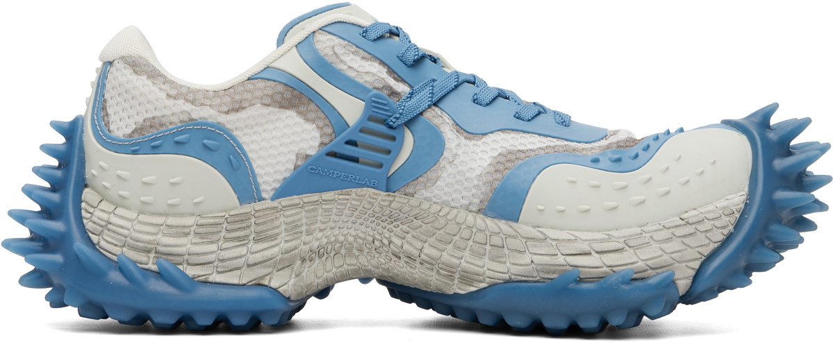 CAMPERLAB Blue & Off-White Tornado Sneakers