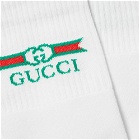 Gucci Fake Logo Sock