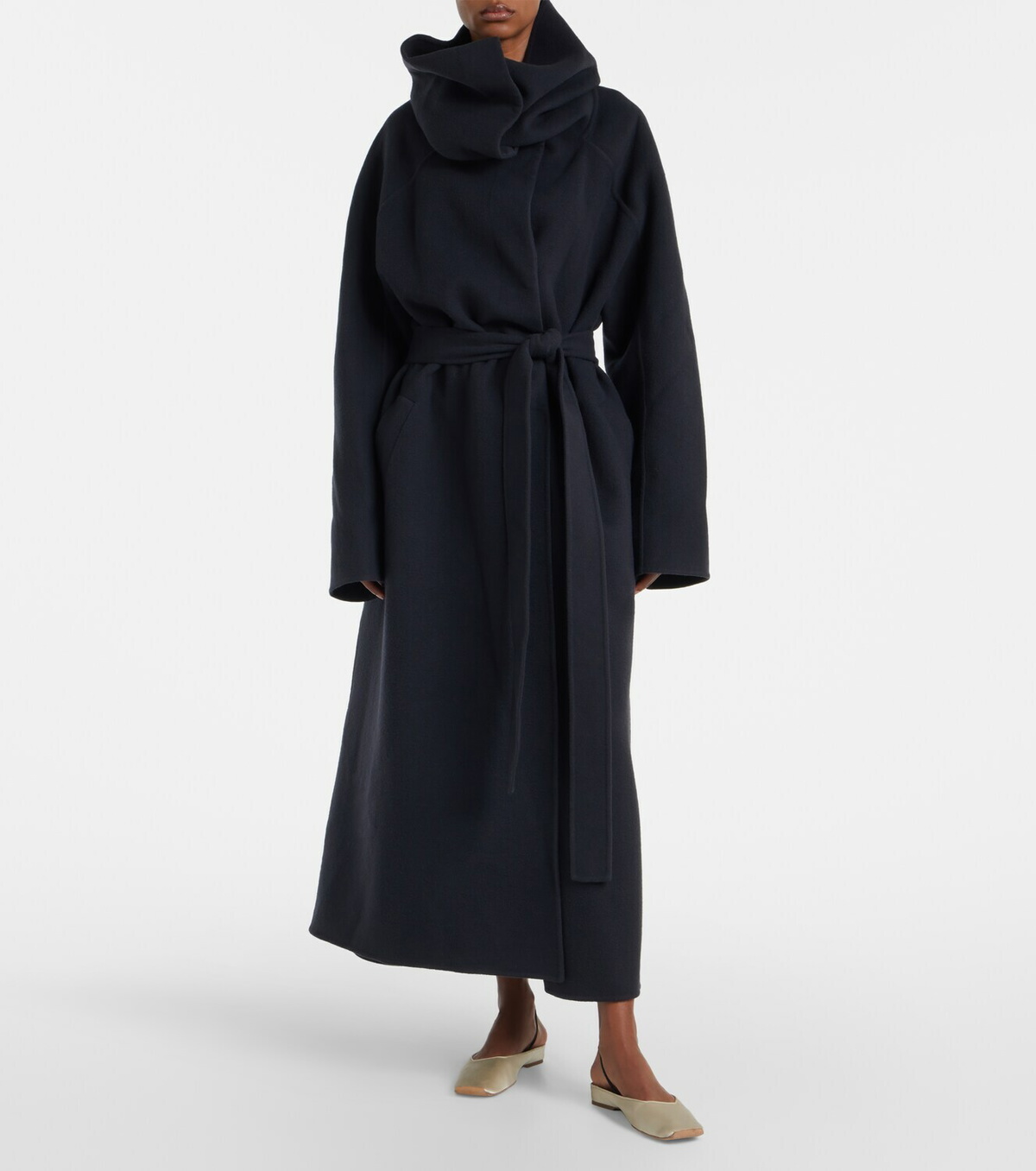 Calvin Klein Collection Liza wool and cashmere overcoat