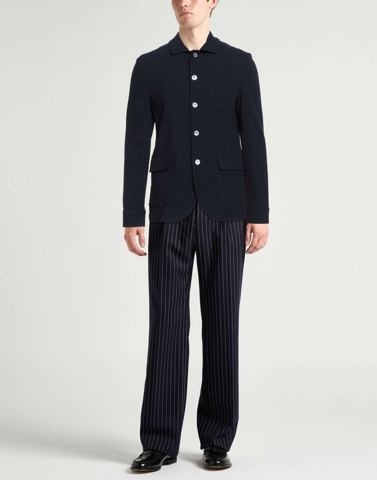 Emporio Armani Mens Jacket Midnight in Blue