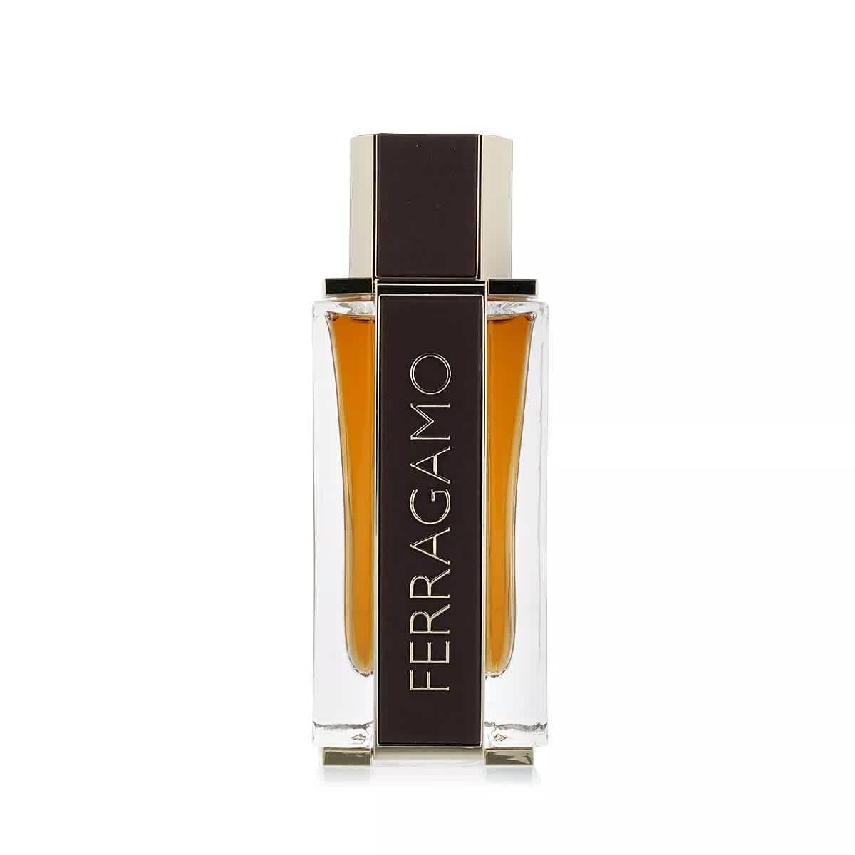 Salvatore Ferragamo Mens Spicy Leather EDP Spray 3.4 oz Fragrances 8052464895748