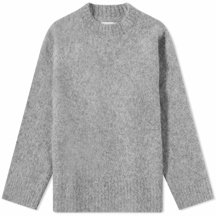 Photo: Holzweiler Women's Fure Fluffy Knit Sweater in Grey