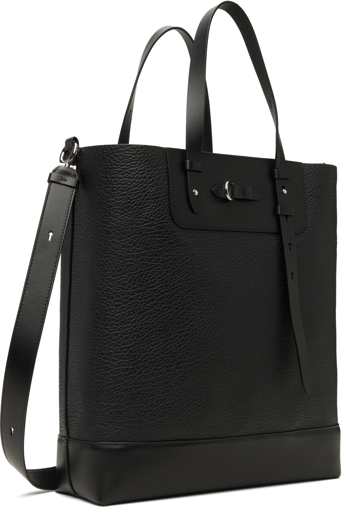 バッグ Maison Margiela Shopping Bag Maison Margiela Black Vertical Shopping Bag Maison Margiela