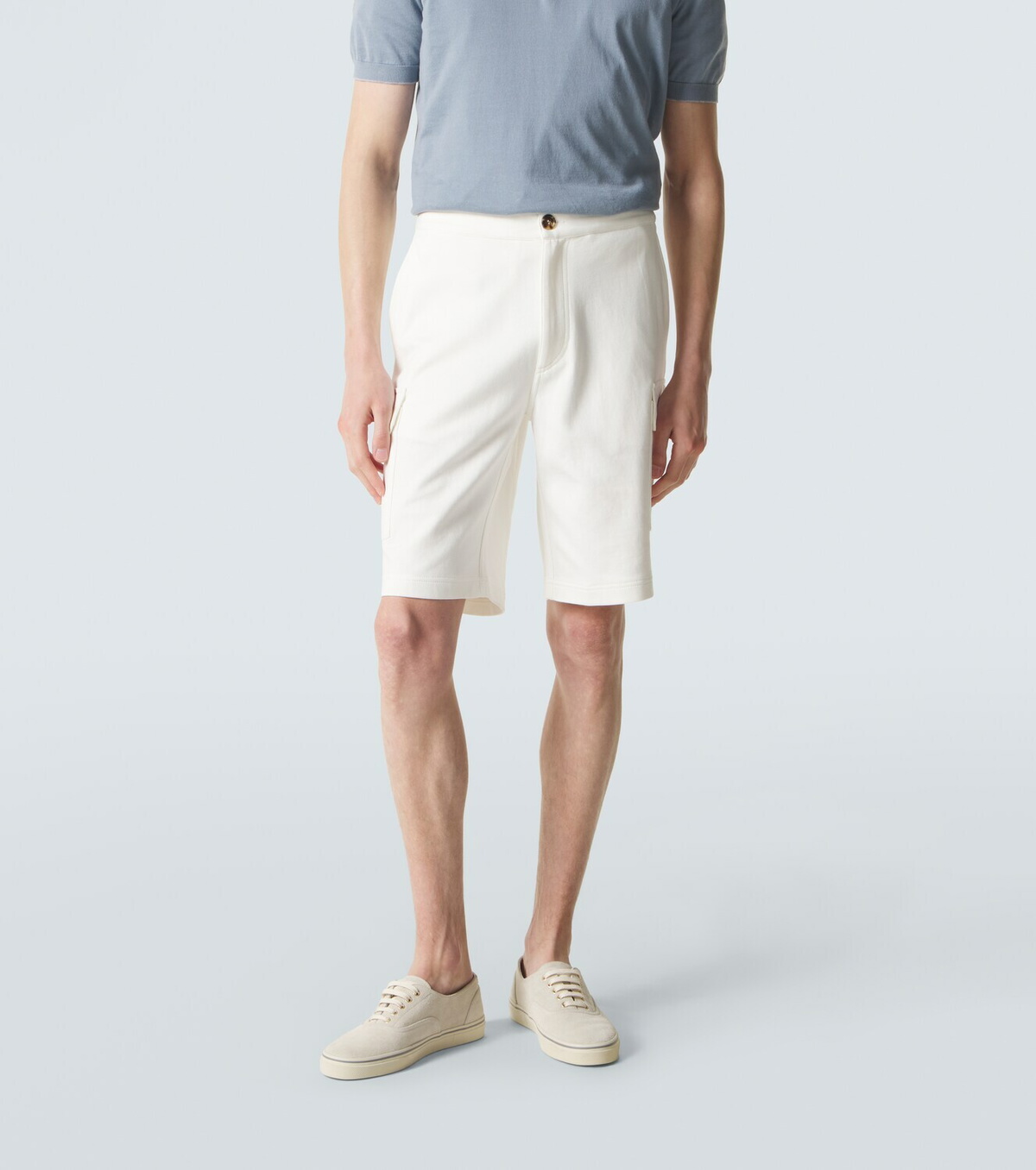 Brunello Cucinelli Cotton-blend Bermuda shorts