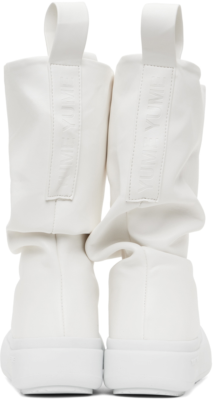 YUME YUME White Low Fisherman Boots Yume Yume