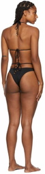 Blumarine SSENSE Exclusive Black Bikini