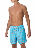 MC2 Saint Barth Man Lightweight Fabric Swim-shorts Lighting Micro Fantasy With Aperol Spritz Print | Aperol Special Edition