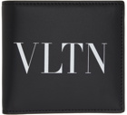 Valentino Garavani Black & White 'VLTN' Wallet